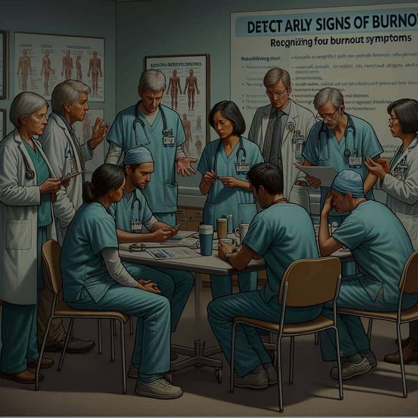 Comment les soignants peuvent-ils détecter précocement les signes de burnout chez leurs collègues?
