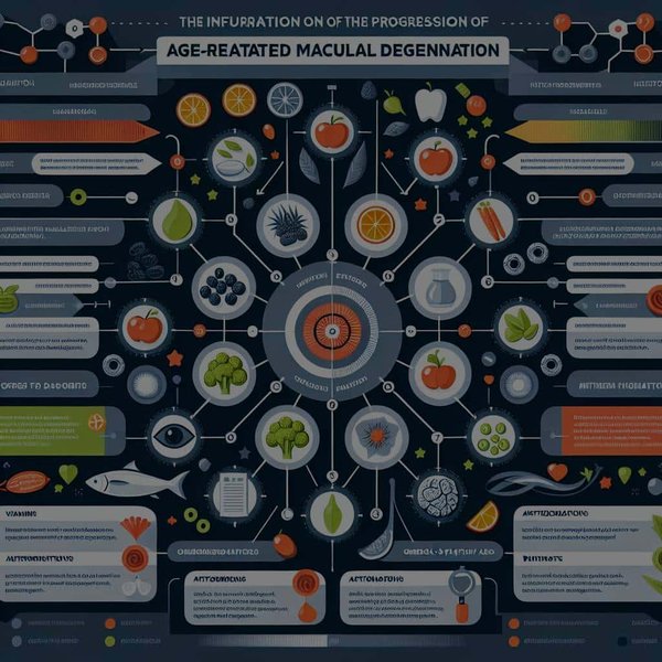 Quelle est l'influence de la nutrition sur la progression de la dégénérescence maculaire liée à l'âge?